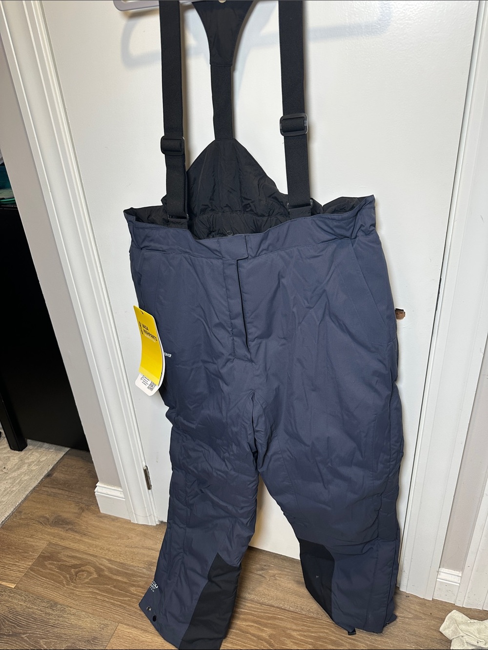 Ski-Doo Navy Snow Pants with Adjustable Suspenders (20)